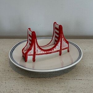 Anthropology Molly Hatch Golden Gate Bridge Trinket Dish